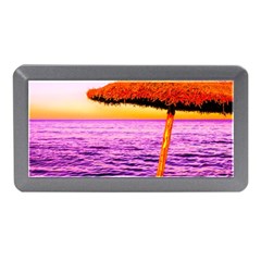 Pop Art Beach Umbrella  Memory Card Reader (mini) by essentialimage