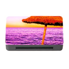 Pop Art Beach Umbrella  Memory Card Reader With Cf by essentialimage