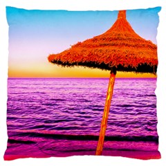 Pop Art Beach Umbrella  Standard Flano Cushion Case (one Side) by essentialimage