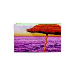 Pop Art Beach Umbrella  Cosmetic Bag (xs) by essentialimage