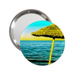 Pop Art Beach Umbrella  2.25  Handbag Mirrors Front