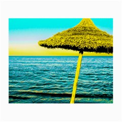 Pop Art Beach Umbrella  Small Glasses Cloth (2 Sides) by essentialimage