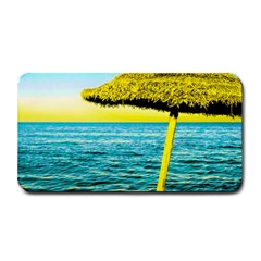 Pop Art Beach Umbrella  Medium Bar Mats by essentialimage