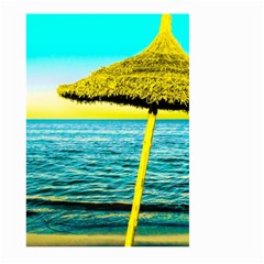 Pop Art Beach Umbrella  Large Garden Flag (two Sides) by essentialimage