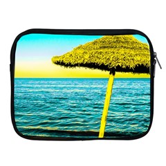 Pop Art Beach Umbrella  Apple Ipad 2/3/4 Zipper Cases by essentialimage