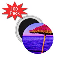 Pop Art Beach Umbrella  1 75  Magnets (100 Pack)  by essentialimage