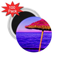 Pop Art Beach Umbrella  2 25  Magnets (100 Pack)  by essentialimage