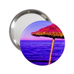 Pop Art Beach Umbrella  2.25  Handbag Mirrors Front