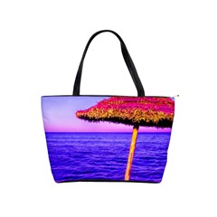 Pop Art Beach Umbrella  Classic Shoulder Handbag by essentialimage