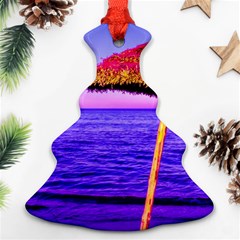 Pop Art Beach Umbrella  Ornament (christmas Tree) 