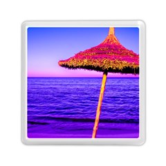 Pop Art Beach Umbrella  Memory Card Reader (square) by essentialimage