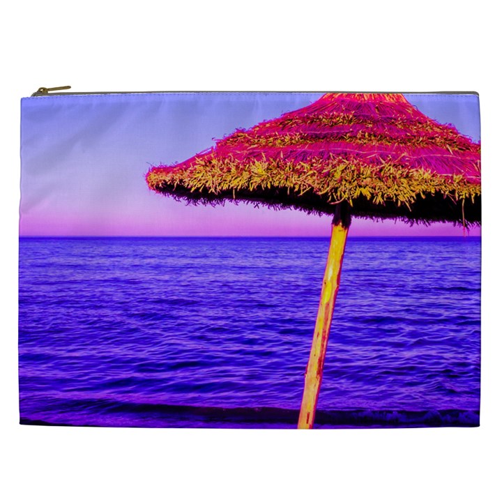 Pop Art Beach Umbrella  Cosmetic Bag (XXL)