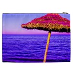 Pop Art Beach Umbrella  Cosmetic Bag (XXL) Back