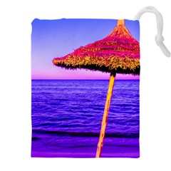 Pop Art Beach Umbrella  Drawstring Pouch (4xl)