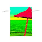 Pop Art Beach Umbrella Lightweight Drawstring Pouch (M) Front