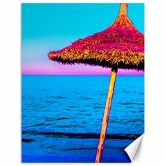 Pop Art Beach Umbrella  Canvas 12  X 16 