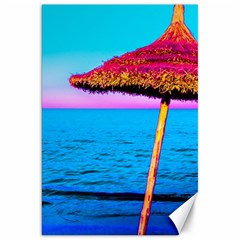 Pop Art Beach Umbrella  Canvas 20  X 30 