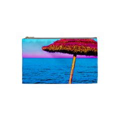 Pop Art Beach Umbrella  Cosmetic Bag (small)