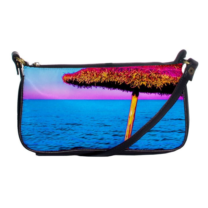 Pop Art Beach Umbrella  Shoulder Clutch Bag