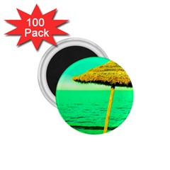 Pop Art Beach Umbrella  1 75  Magnets (100 Pack)  by essentialimage