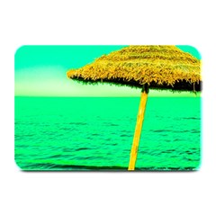 Pop Art Beach Umbrella  Plate Mats