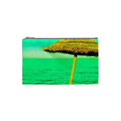 Pop Art Beach Umbrella  Cosmetic Bag (small) by essentialimage