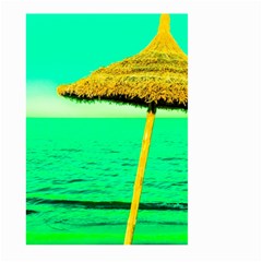 Pop Art Beach Umbrella  Large Garden Flag (two Sides) by essentialimage