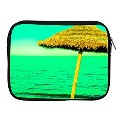 Pop Art Beach Umbrella  Apple Ipad 2/3/4 Zipper Cases by essentialimage