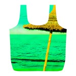 Pop Art Beach Umbrella  Full Print Recycle Bag (L) Front