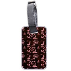 Cute Fairytale Patternfairytalepattern Luggage Tag (two Sides) by FantasyWorld7