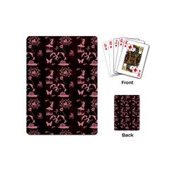 Cute Fairytale Patternfairytalepattern Playing Cards Single Design (mini) by FantasyWorld7