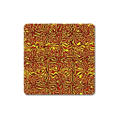 Rby 73 Square Magnet by ArtworkByPatrick