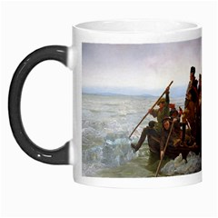 George Washington Crossing Of The Delaware River Continental Army 1776 American Revolutionary War Original Painting Morph Mugs by snek