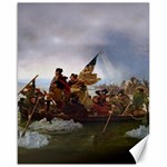 George Washington crossing of the Delaware River Continental Army 1776 American Revolutionary War ORIGINAL PAINTING Canvas 16  x 20  15.75 x19.29  Canvas - 1