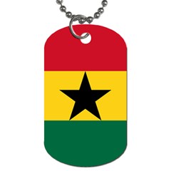 Flag Of Ghana Dog Tag (one Side) by trulycreative