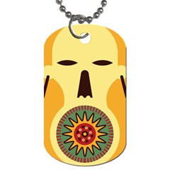 African Lip Plate Dog Tag (one Side) by trulycreative