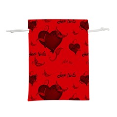 Wonderful Pattern Of Hearts Lightweight Drawstring Pouch (s)