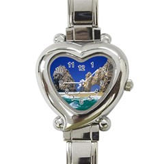 Arch Of Cabo San Lucas Heart Italian Charm Watch by trulycreative