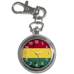 Grunge Flag Of Bolivia Key Chain Watches by trulycreative