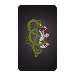 Pepe The Frog Rare Celtic Viking Norse Dragon Pattern Deus Vult Medieval Wojak Crusader Memory Card Reader (rectangular) by snek