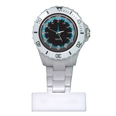 Blue Car Speedometer Plastic Nurses Watch by trulycreative