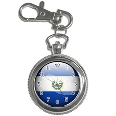 Flag Of El Salvador Key Chain Watches by trulycreative