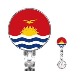 Flag Of Kiribati Stainless Steel Nurses Watch