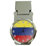 Flag Of Ecuador Money Clip Watches Front