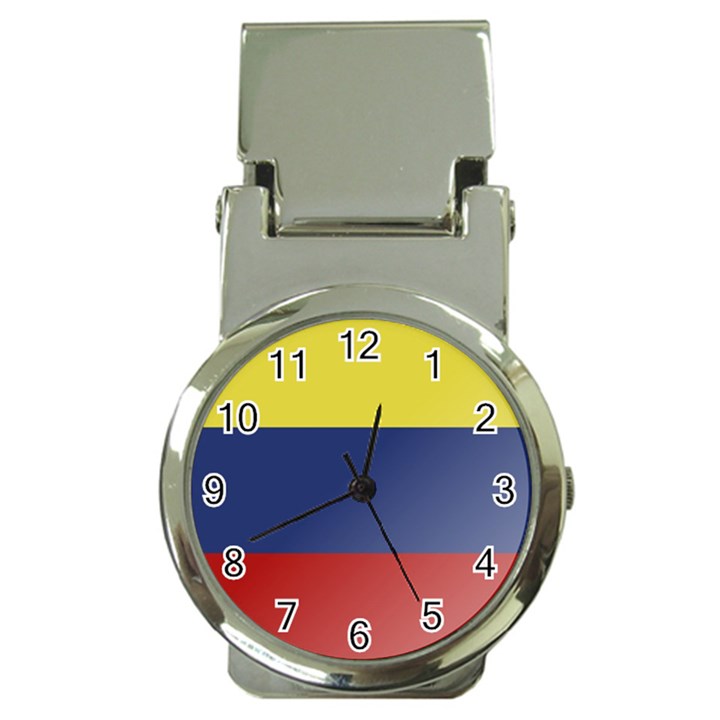 Flag Of Ecuador Money Clip Watches