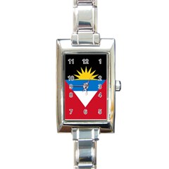 Flag Of Antigua And Barbuda Rectangle Italian Charm Watch