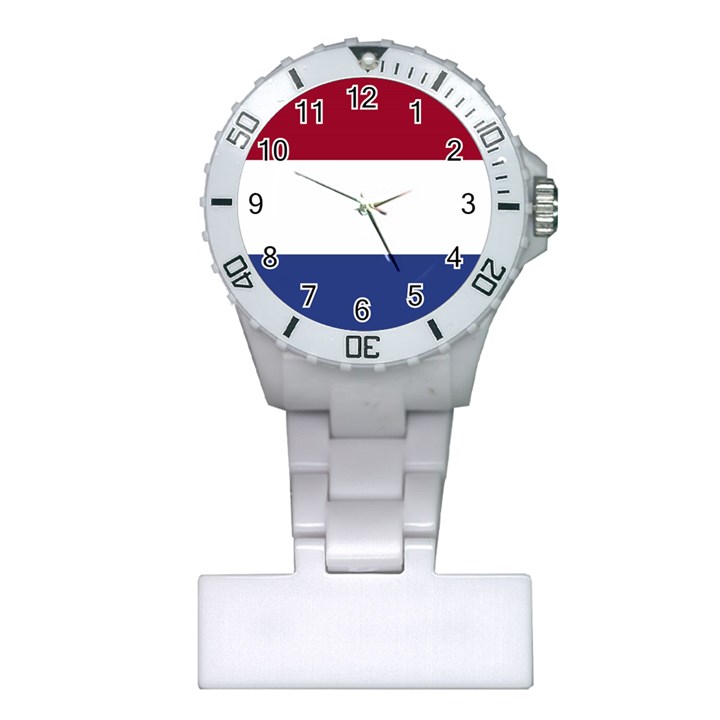 Flag Of The Netherlands Plastic Nurses Watch