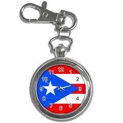 Flag Of Puerto Rico Key Chain Watches by trulycreative