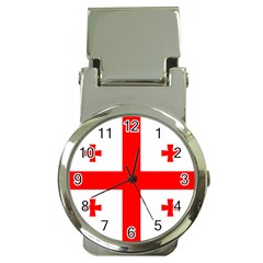 Flag Of Georgia Money Clip Watches by trulycreative