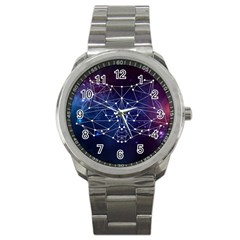 Constellation Star Raccoon Sport Metal Watch by trulycreative